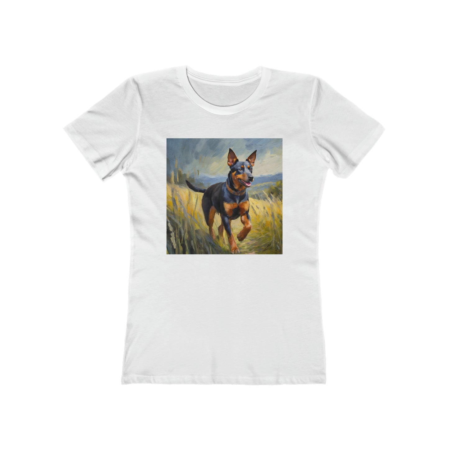 Lancashire Heeler - Women's Slim Fit Ringspun Cotton Tee