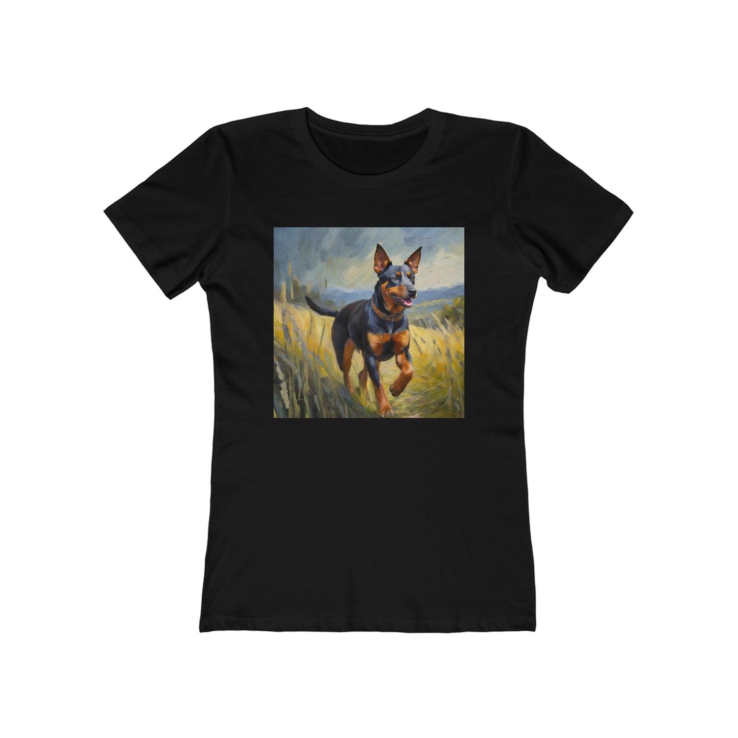 Lancashire Heeler - Women's Slim Fit Ringspun Cotton Tee