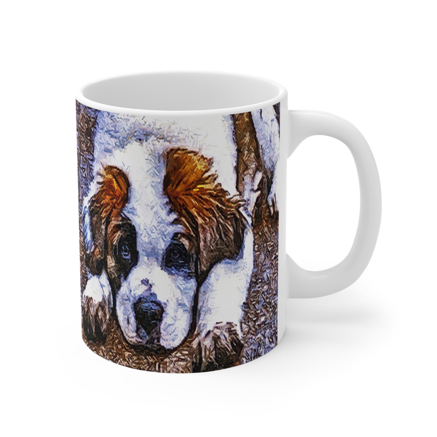 St. Bernard 'Sontuc' Ceramic Mug 11oz