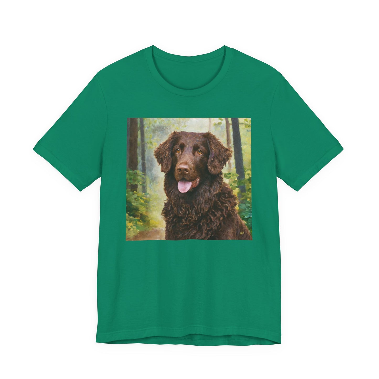 Curly Coated Retriever Jersey Short Sleeve Tee