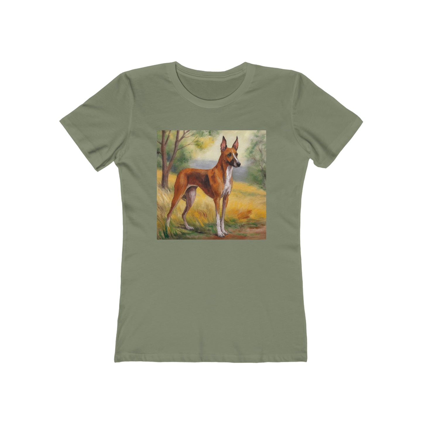 Azawakh Women's Slim Fitted Ringspun Cotton Tee