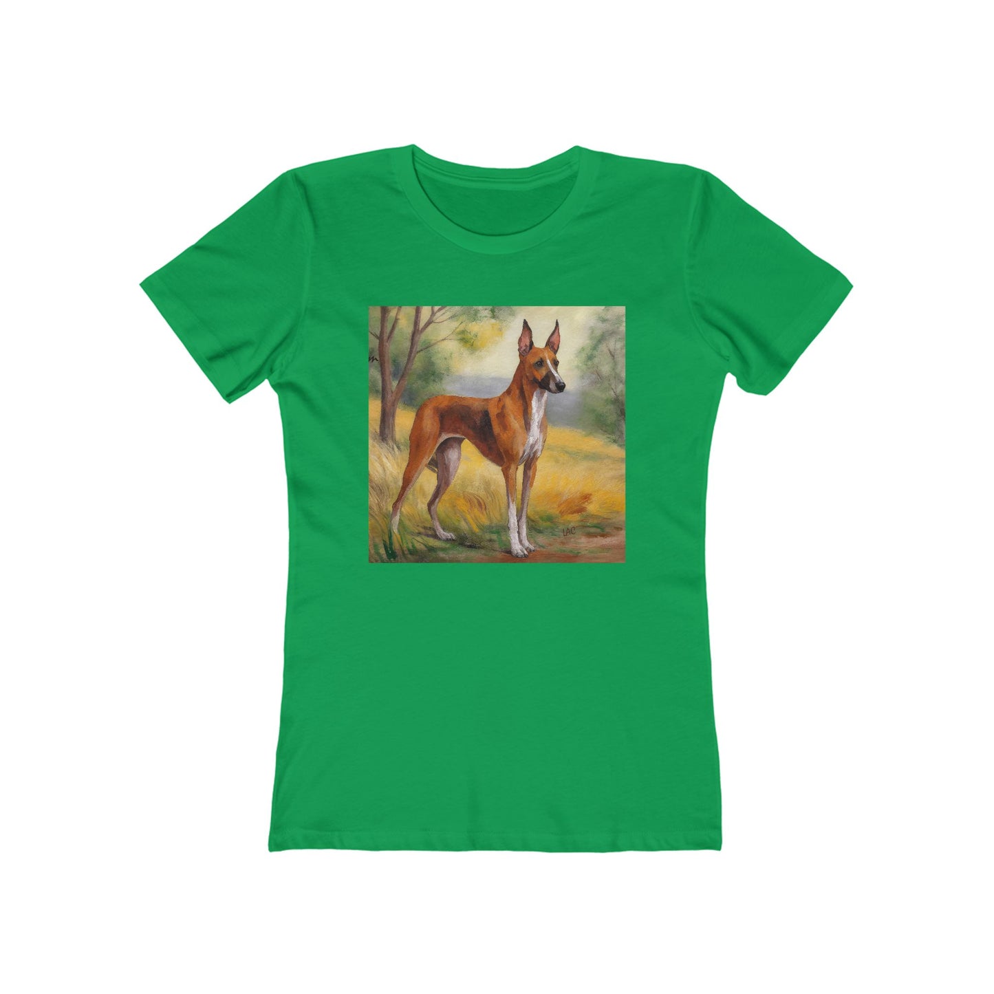 Azawakh Women's Slim Fitted Ringspun Cotton Tee