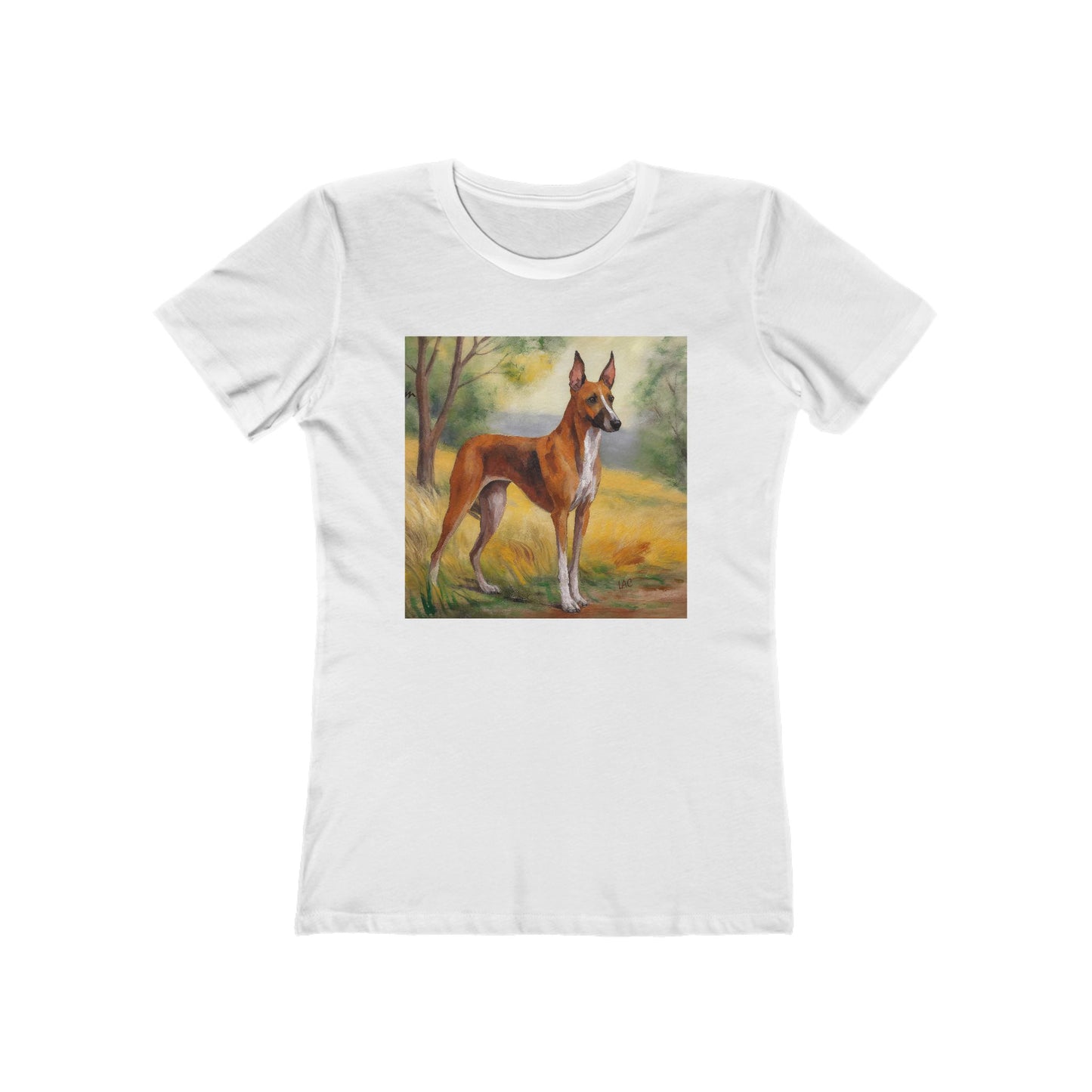 Azawakh Women's Slim Fitted Ringspun Cotton Tee