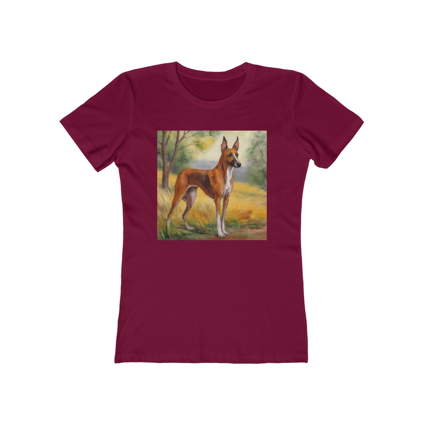 Azawakh Women's Slim Fitted Ringspun Cotton Tee
