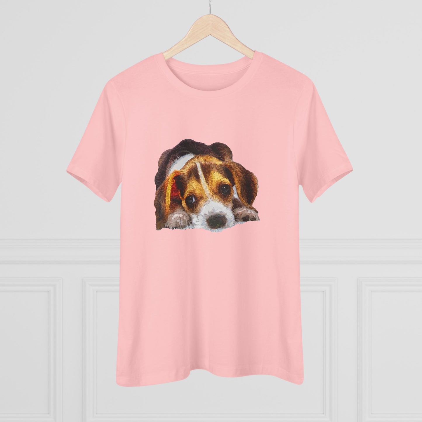 Beagle 'Daisy Mae' Women's Relaxed Fit Cotton Tee