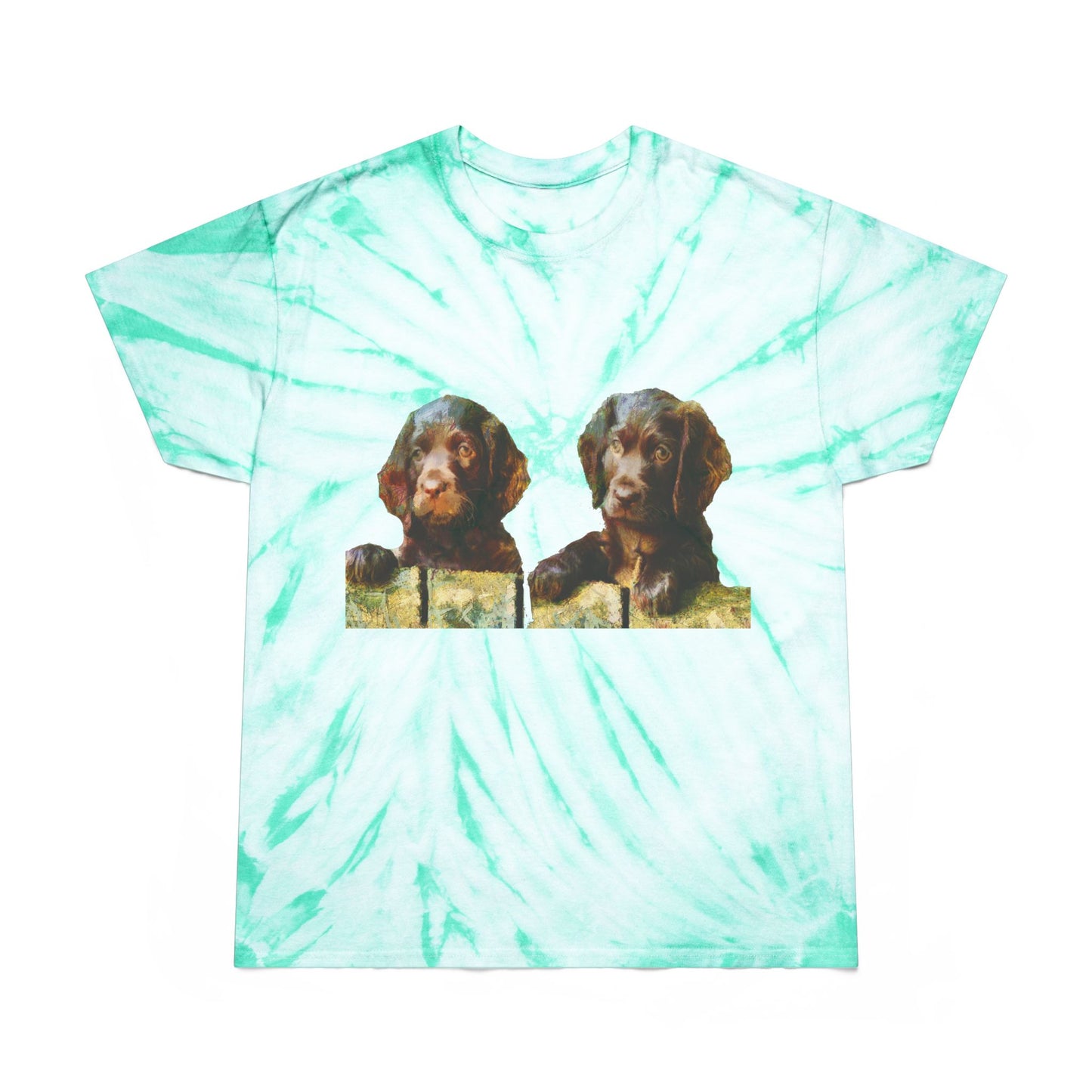 Boykin Spaniels - Classic Tie-Dye Tee, Cyclone