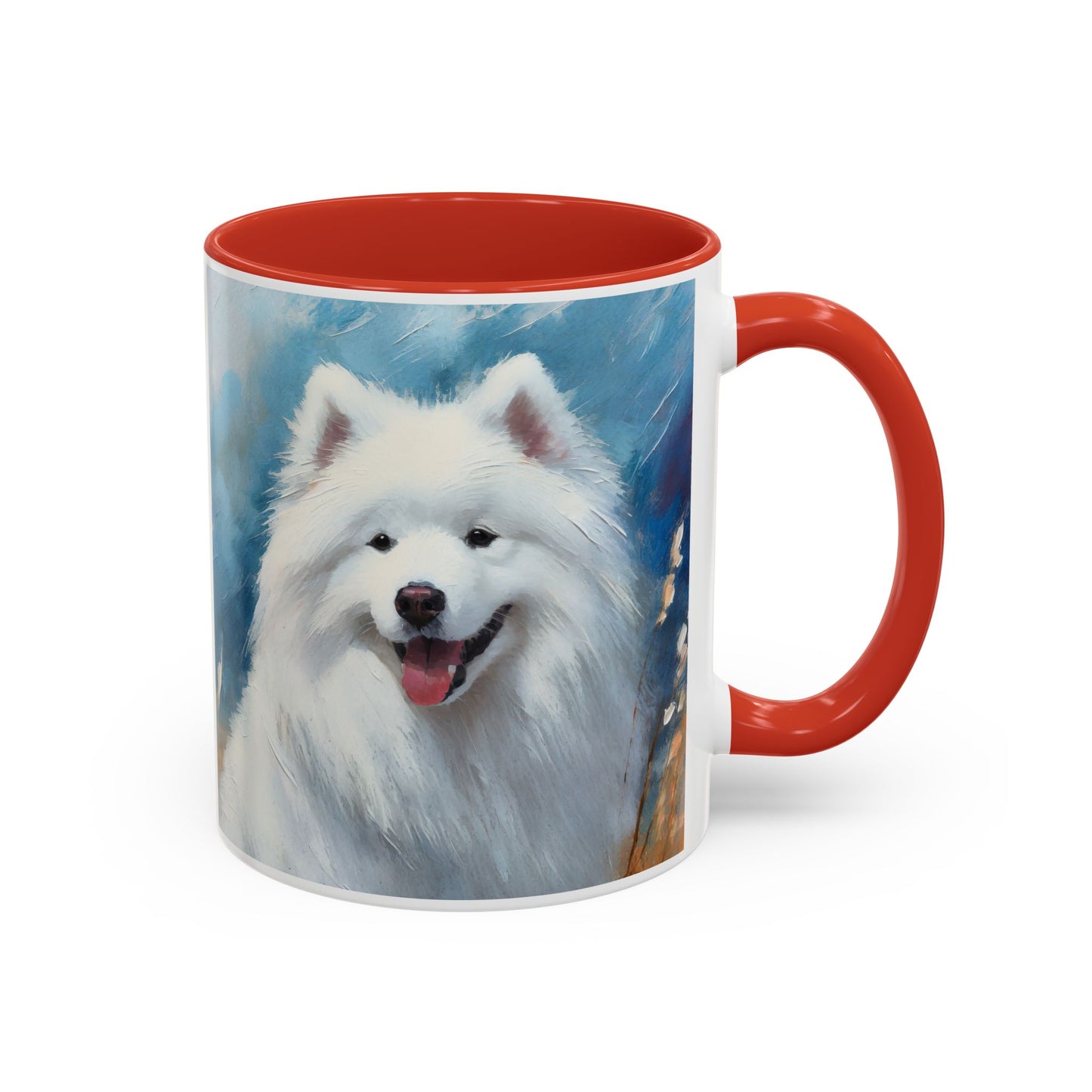 Samoyed Ceramic Accent Mug - 2 Sizes