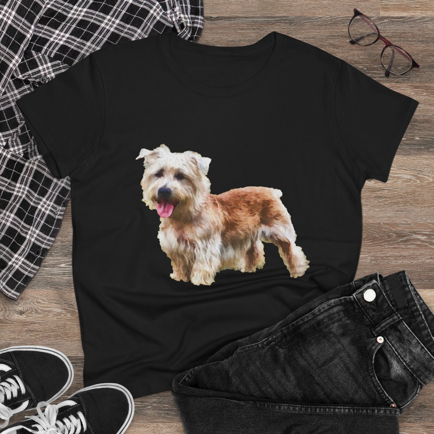 Glen of Imaal Terrier Women's Midweight Cotton Tee