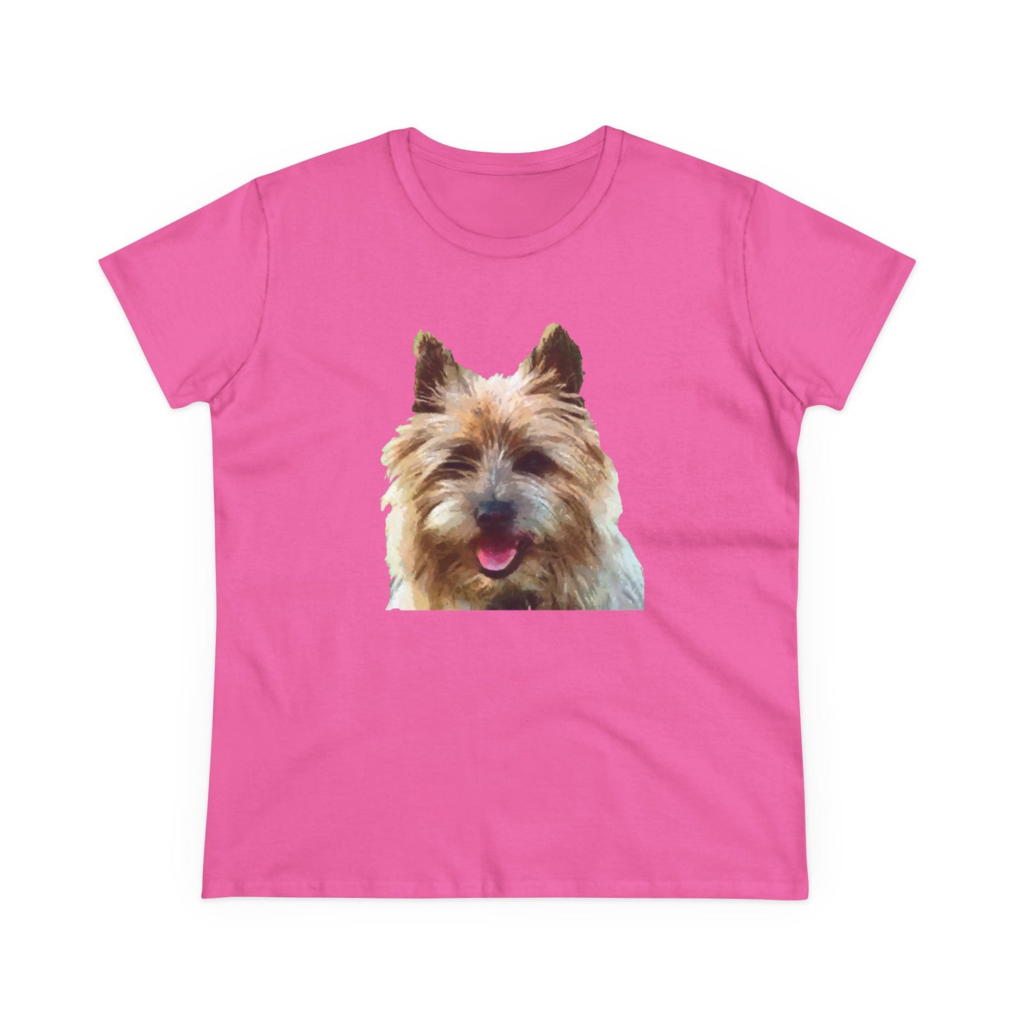 Cairn Terrier 'Toto' Women's Midweight Cotton Tee