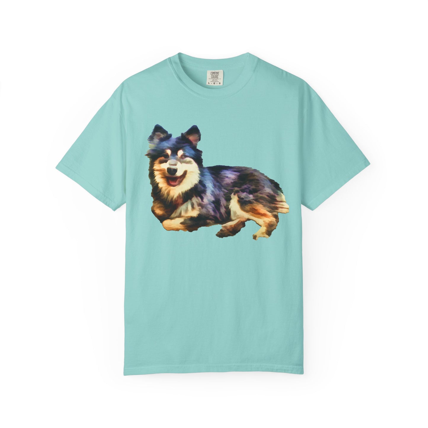 Finnish Lapphund Unisex Relaxed Fit Garment-Dyed T-shirt