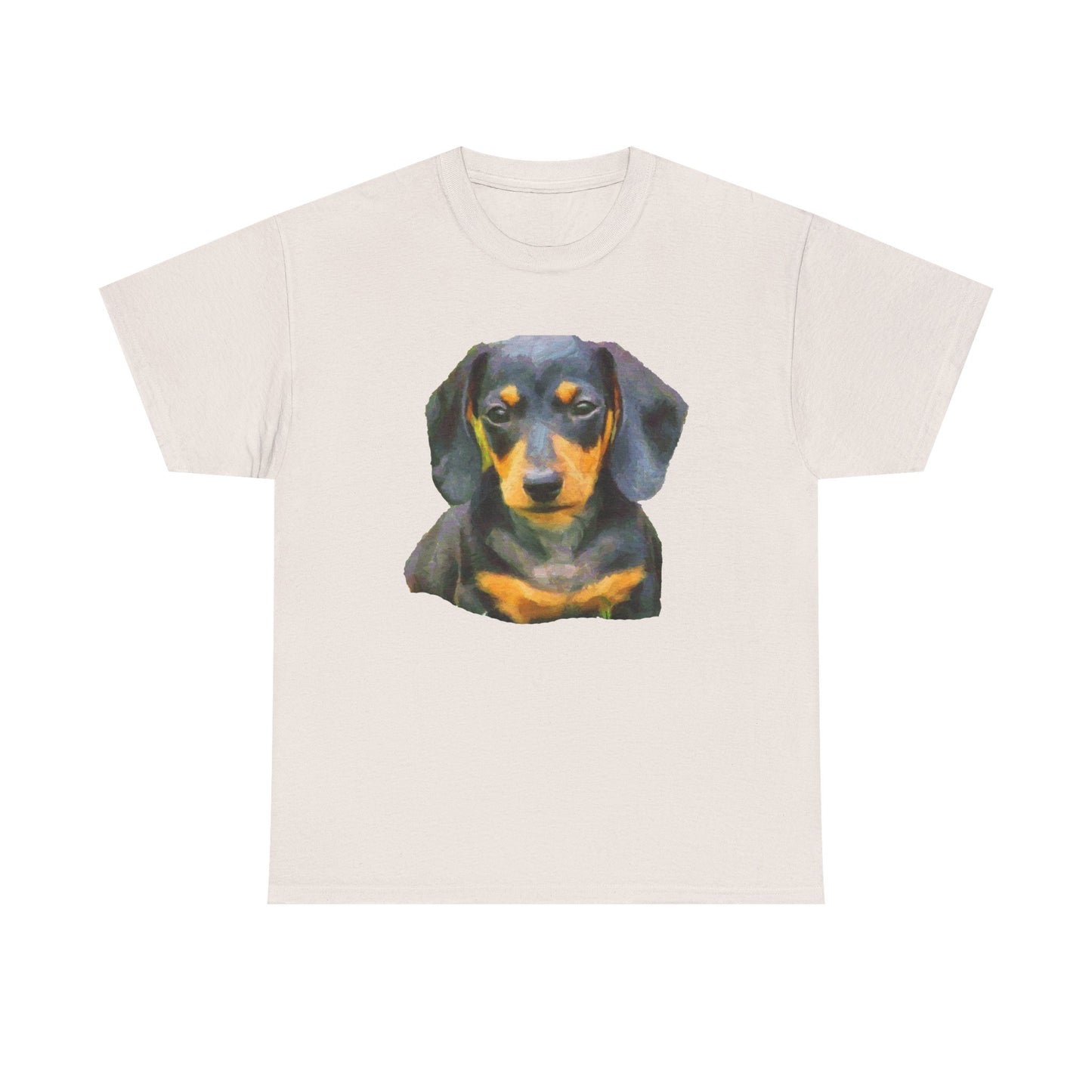 Dachshund Doxie Delight Unisex Heavy Cotton Tee