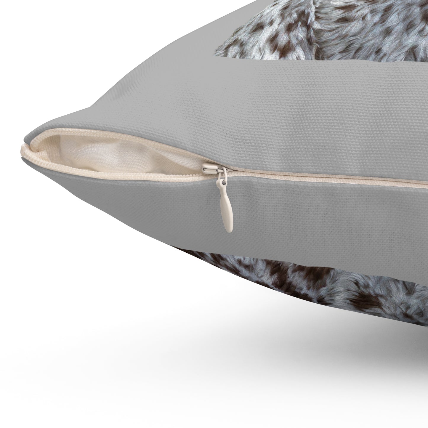 German Wirehaired Pointer Spun Polyester Throw Pillow