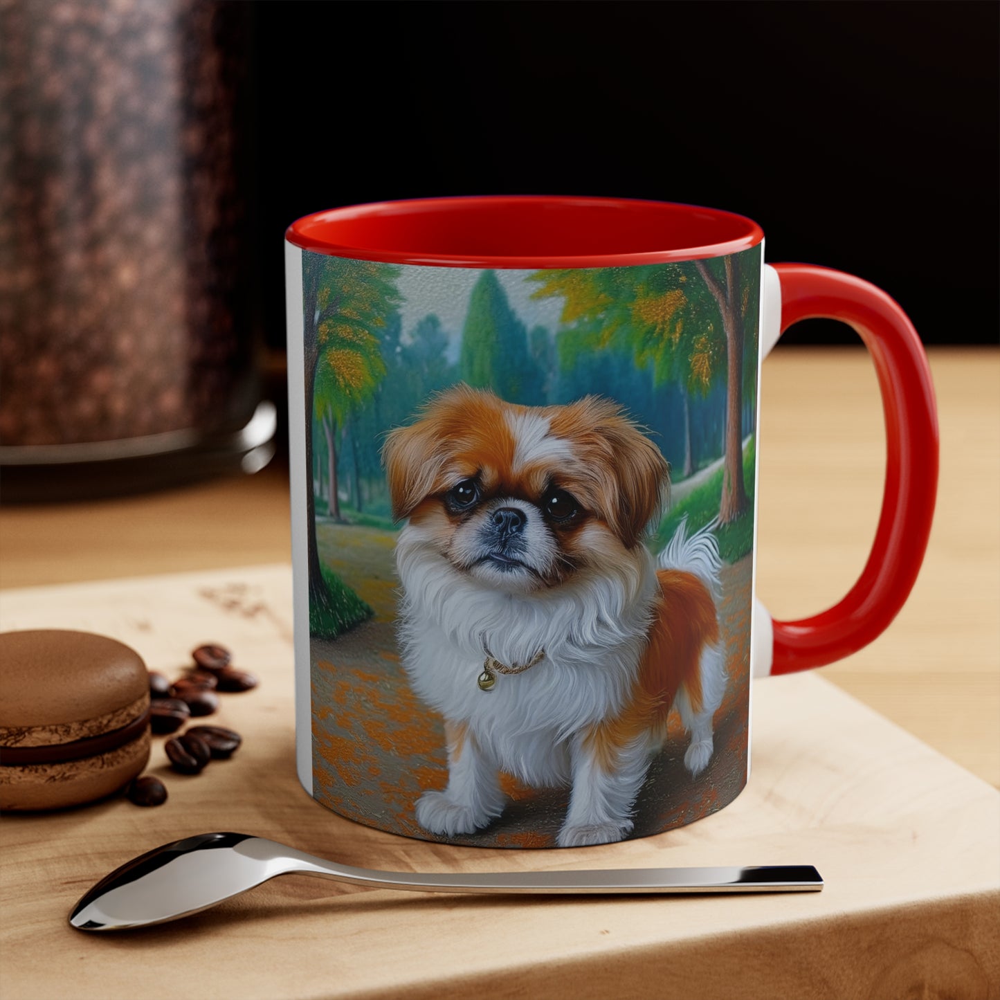 Pekingese Puppy 11oz Ceramic Accent Mug