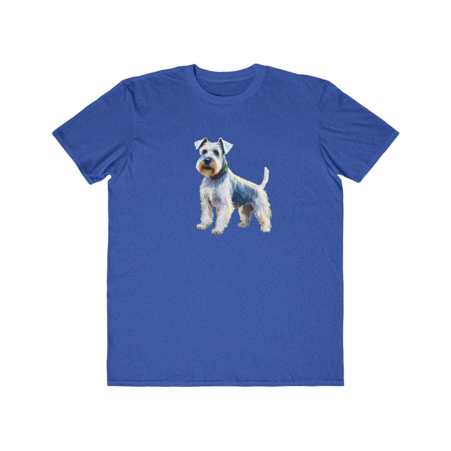 White Schnauzer Men's Lightweight Fashion Tee
