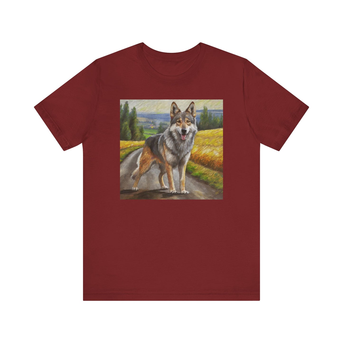 Czechoslovakian Vlciak 'Wolfdog' Unisex Jersey Short Sleeve Tee