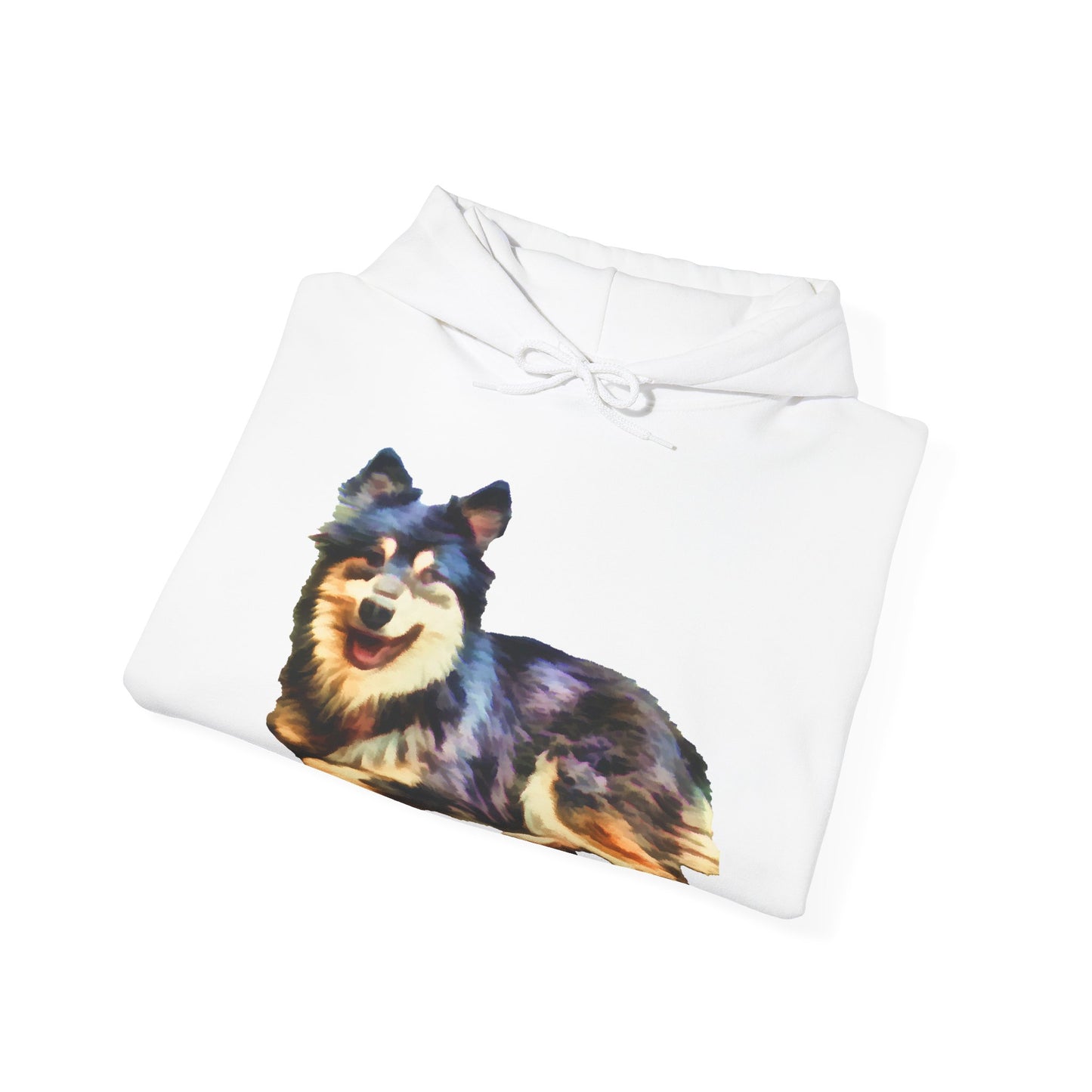 Finnish Lapphund Unisex 50/50 Hooded Sweatshirt