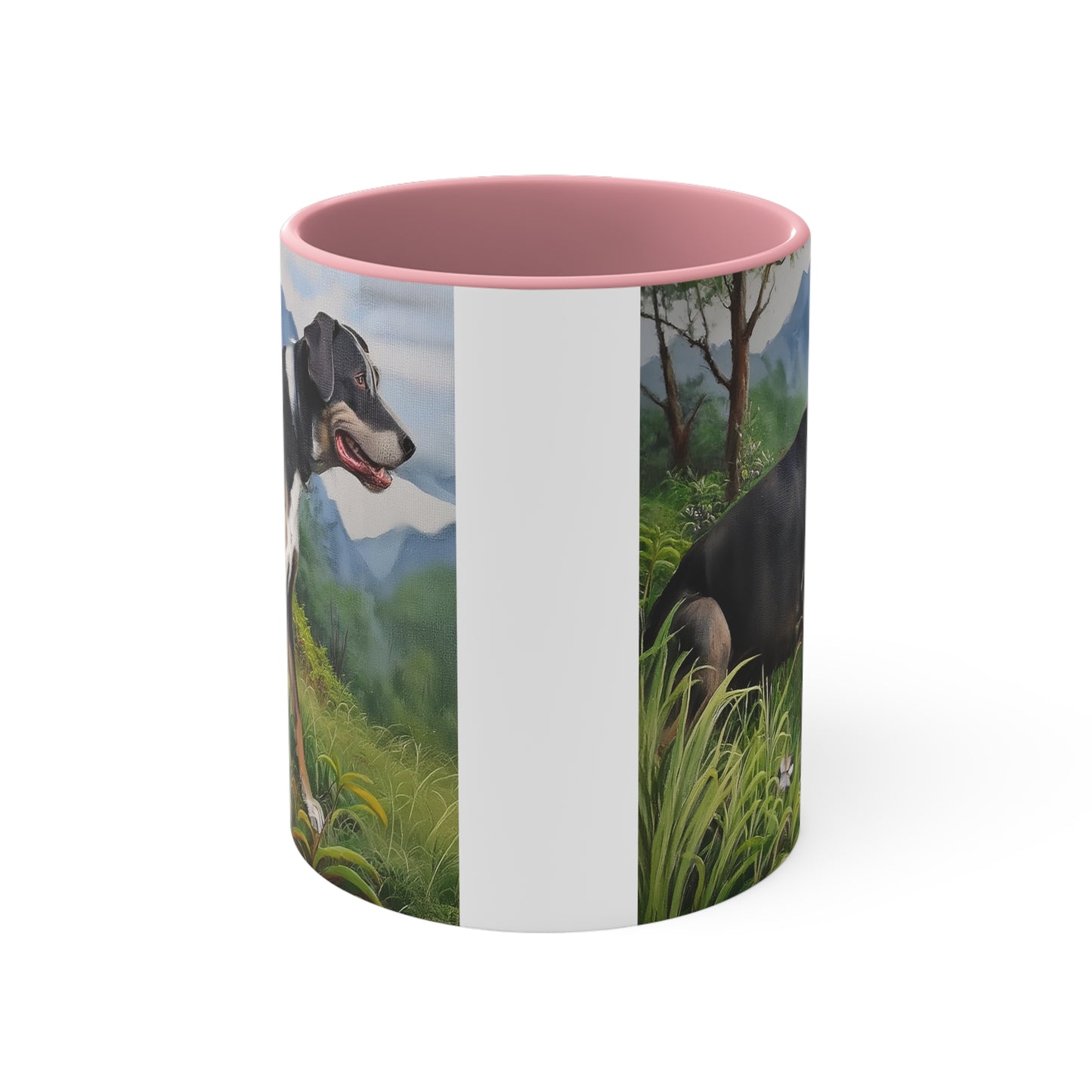 Mountain Cur 11oz Ceramic Accent Mug