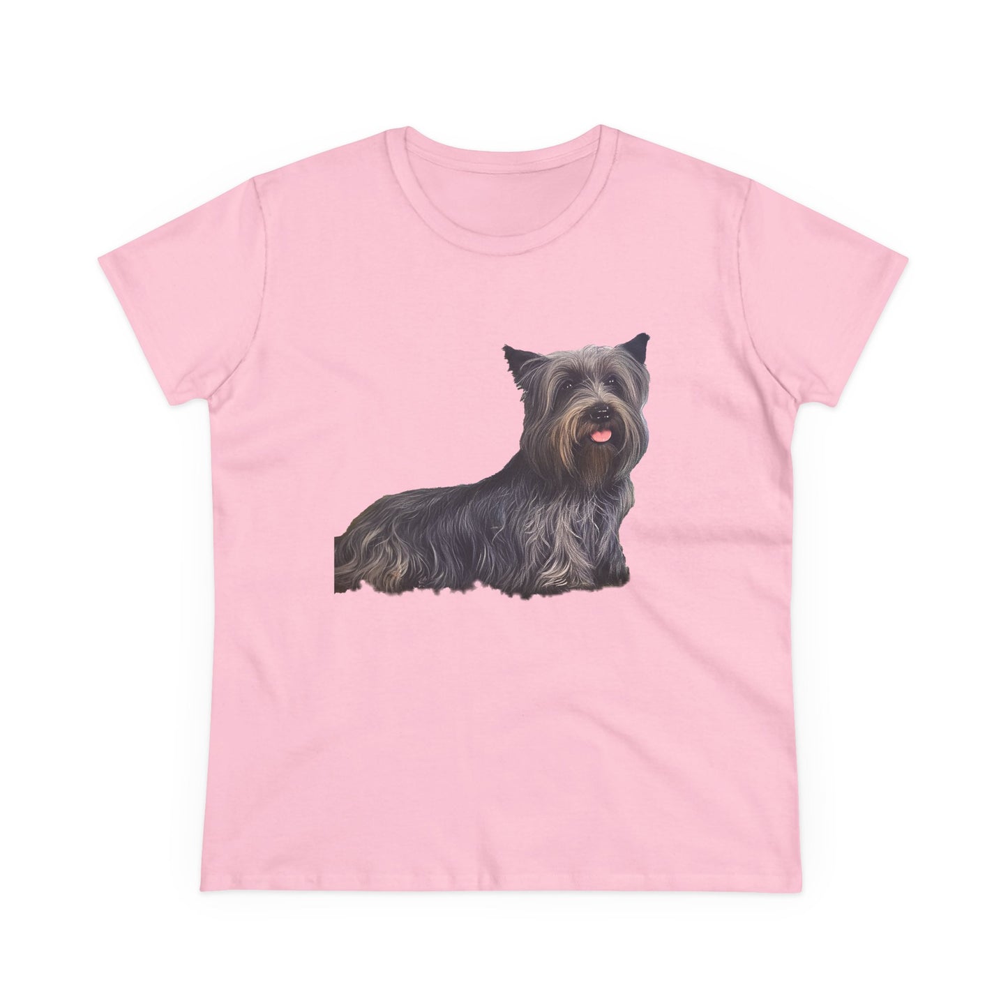Skye Terrier Women's Midweight Cotton Tee