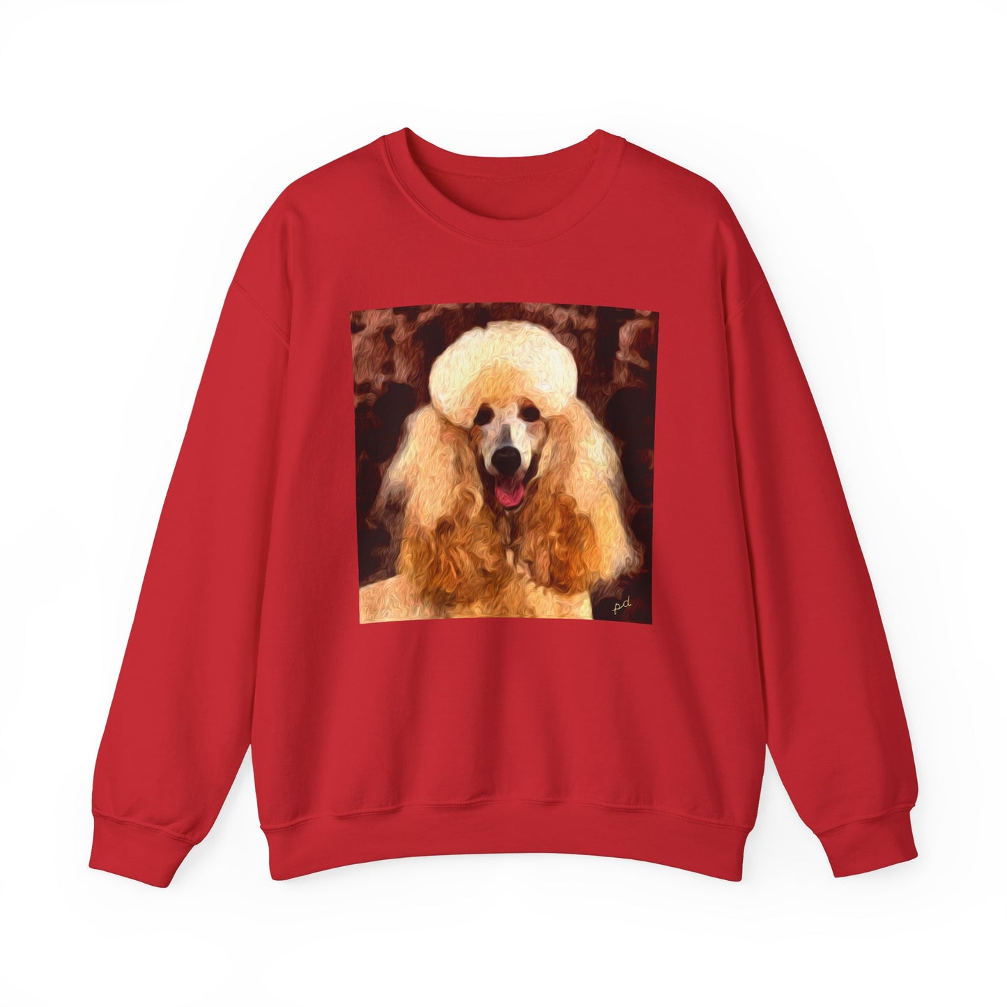 Poodle Unisex 50/50 Crewneck Sweatshirt