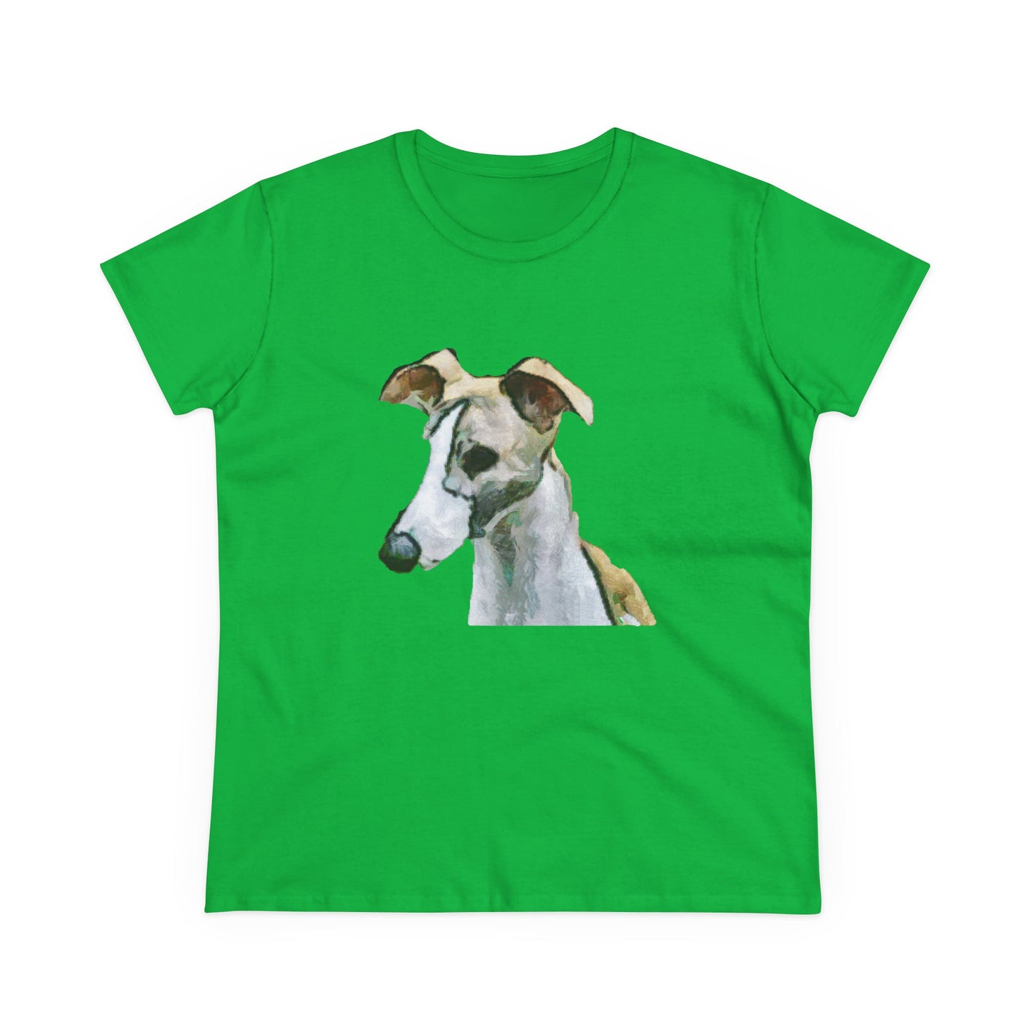 Whippet 'Simba #1' Women's Midweight Cotton Tee