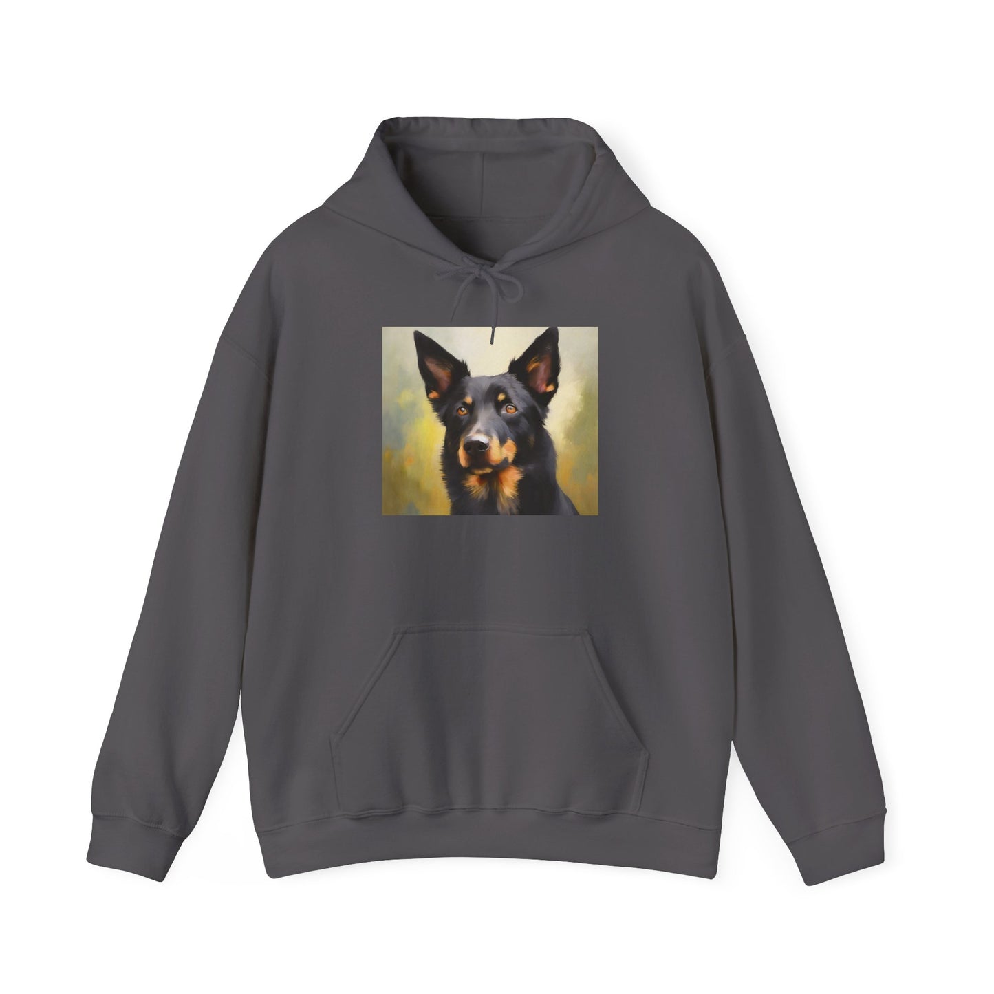 Australian Kelpie Unisex 50/50 Hooded Sweatshirt