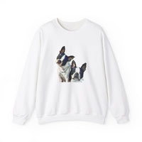 'Boston Terriers 'Skipper & Dee Dee' Unisex 50/50 Crewneck Sweatshirt'