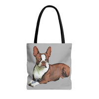 Sophisticated Boston Terrier 'Seely' Tote Bag