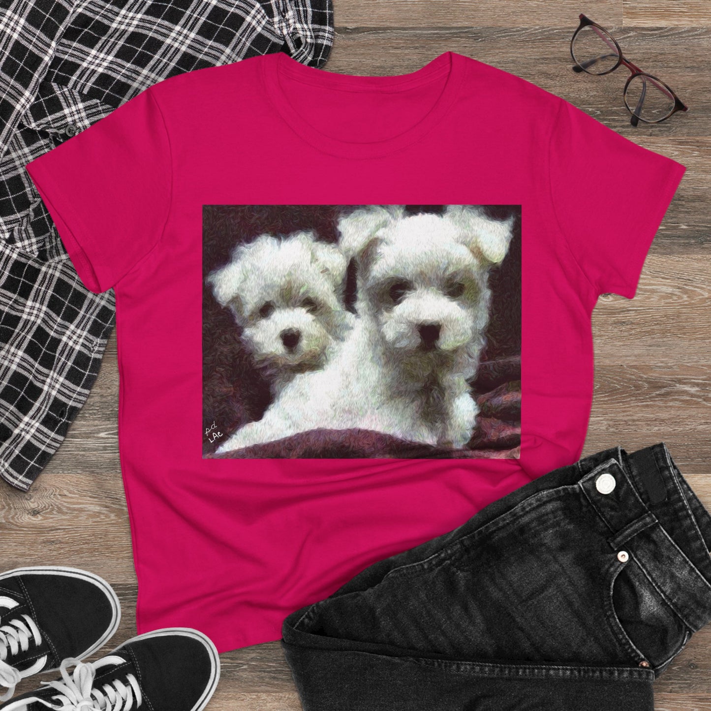 Maltese Women's Midweight Cotton Tee