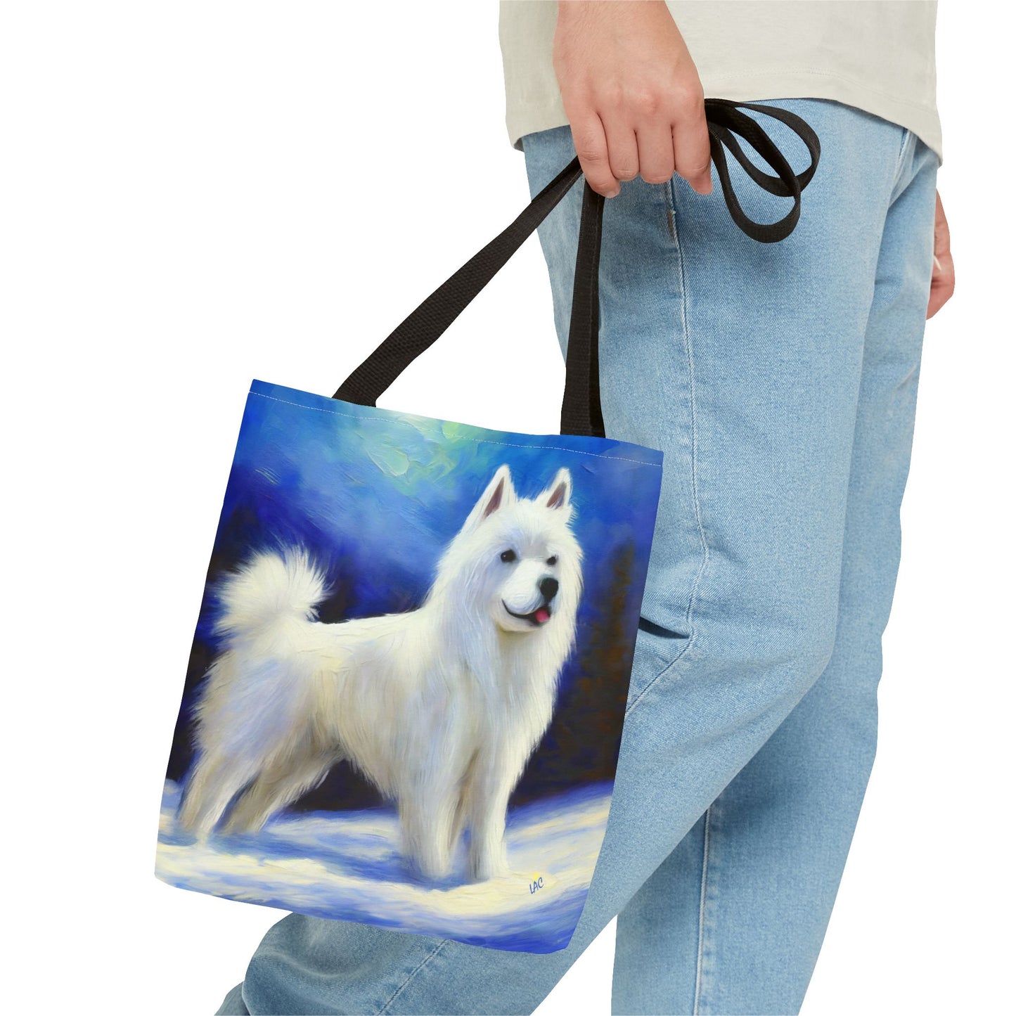 American Eskimo Dog Tote Bag - The Elegant Canine Companion