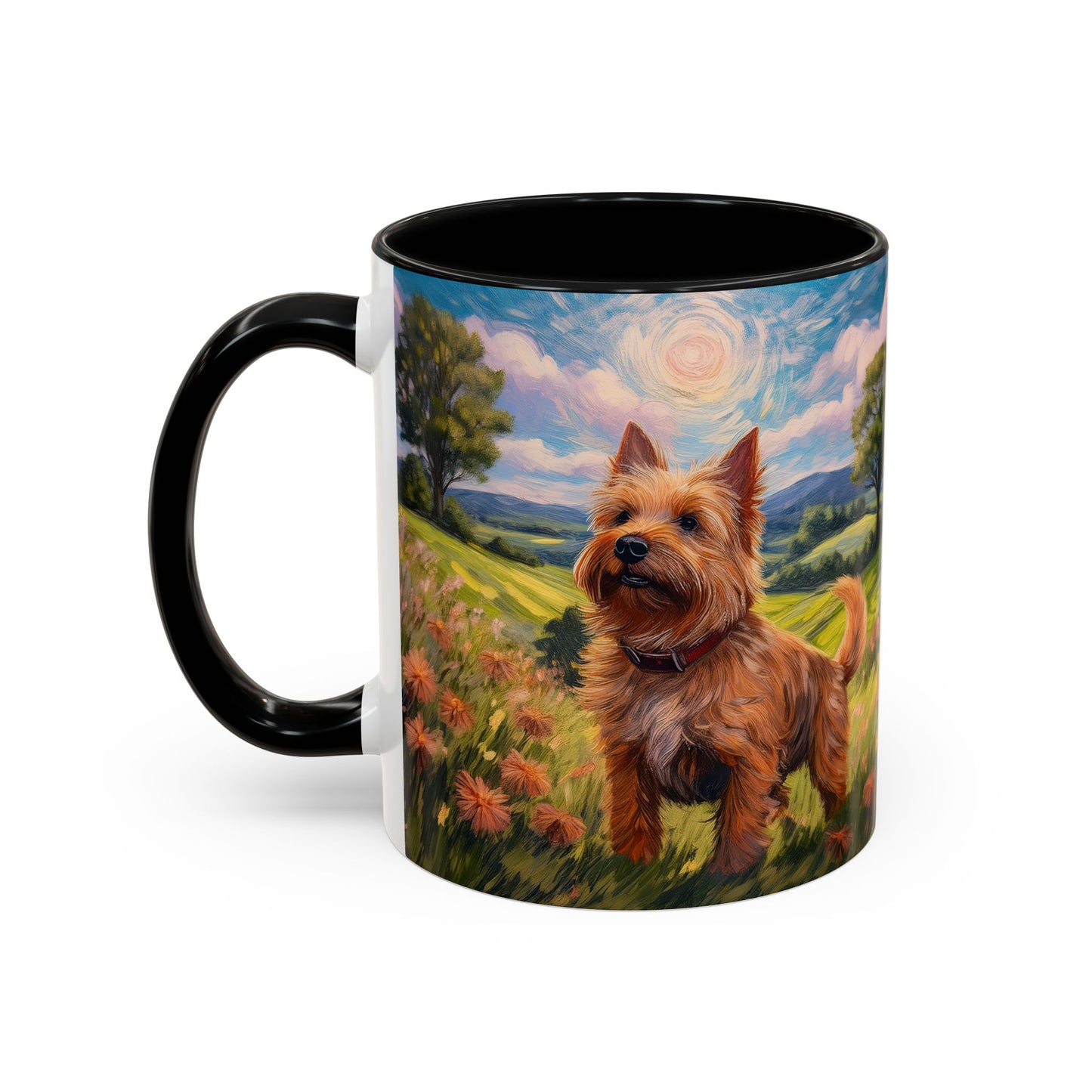 Norwich Terrier Accent Coffee Mug
