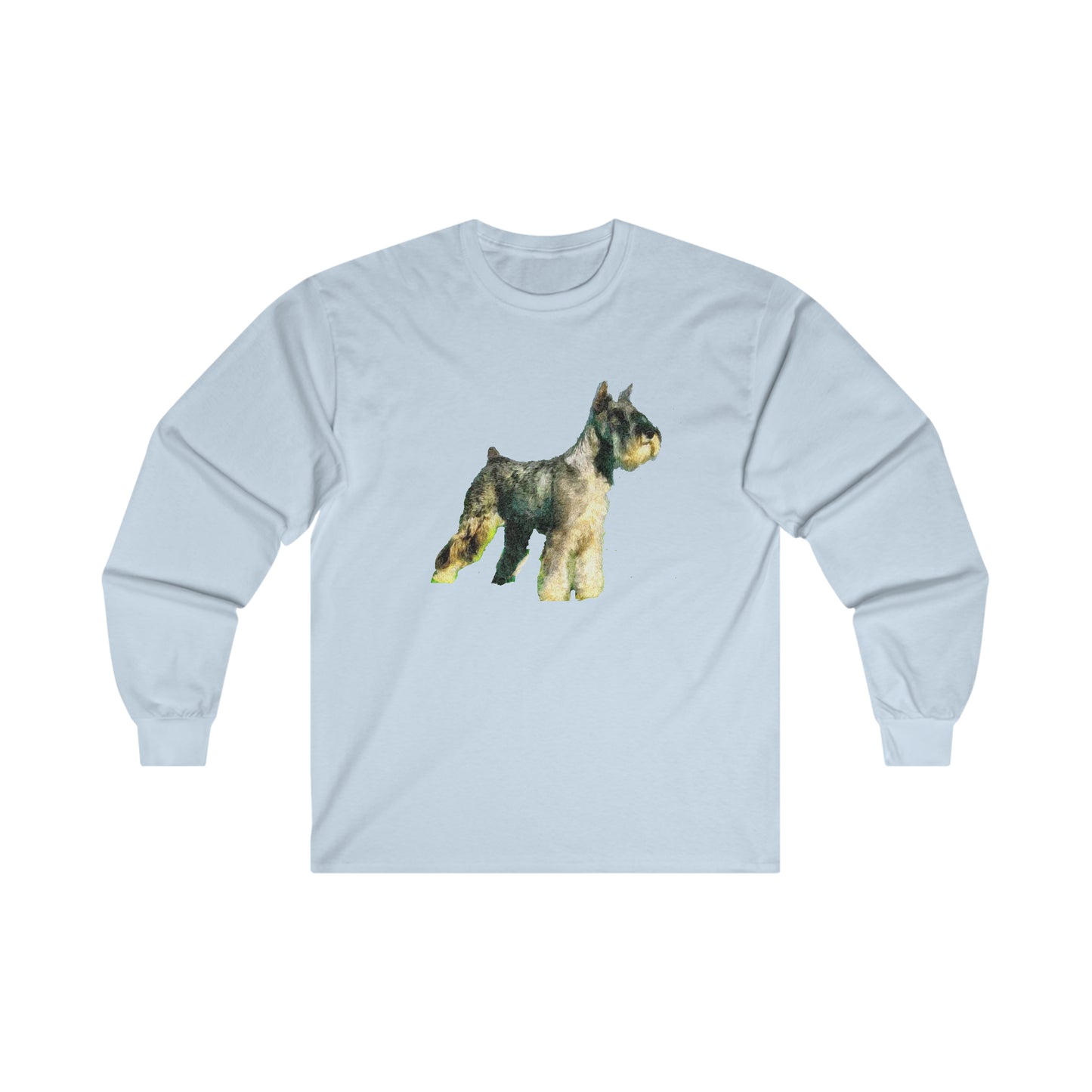 Schnauzer - Unisex Cotton Long Sleeve Tee