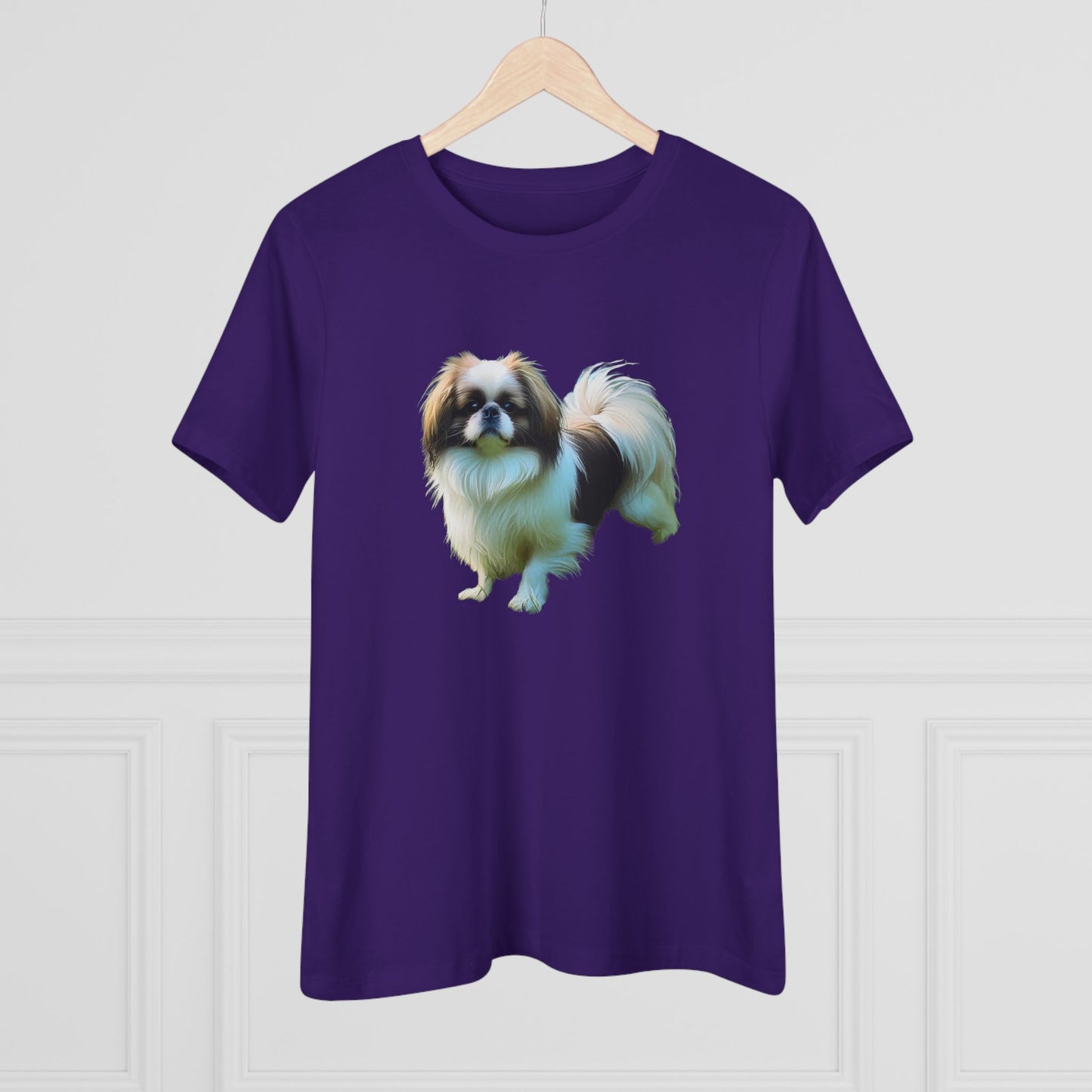 Japanese Chin - Women's Relaxed Cotton Tee