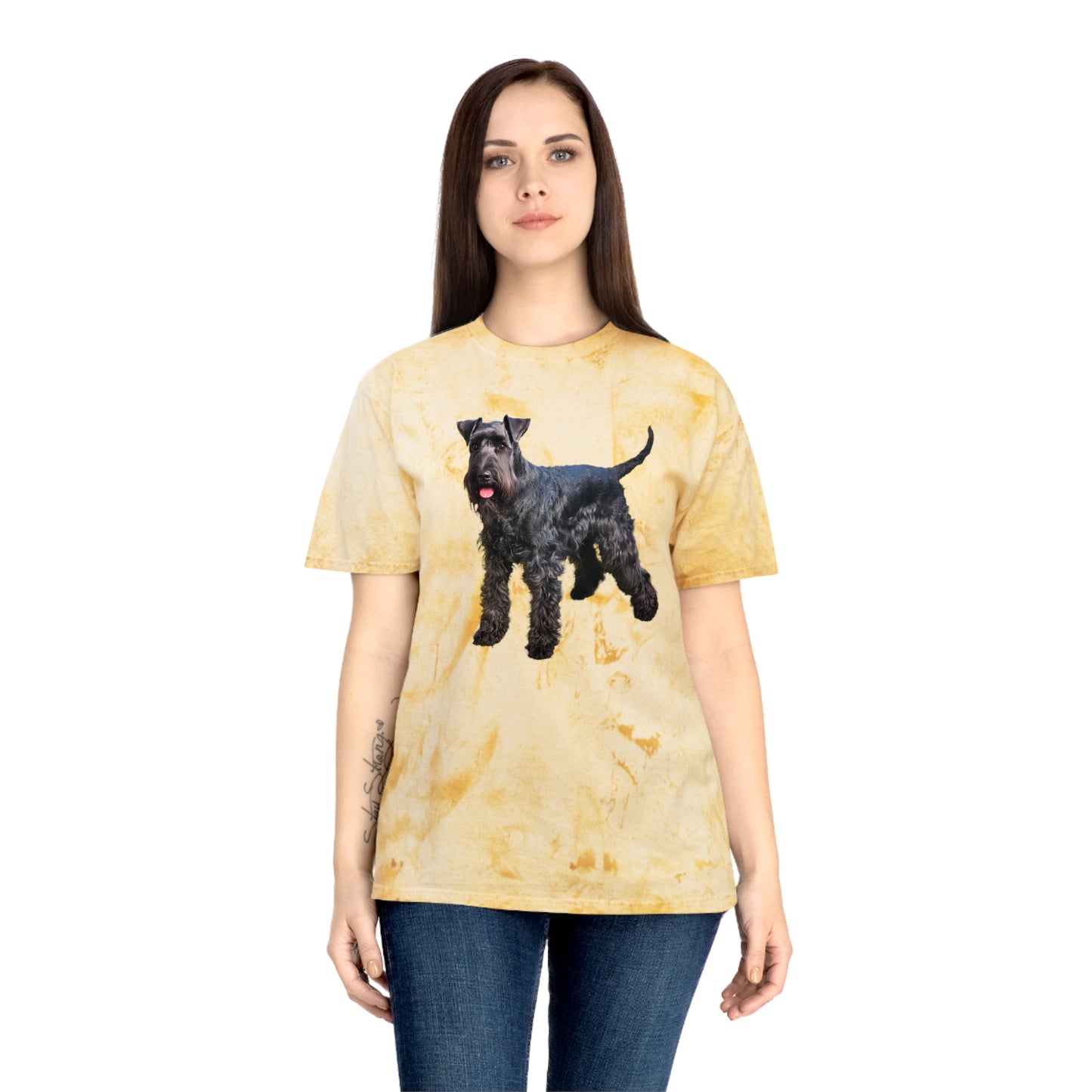 Kerry Blue Terrier Unisex Color Blast T-Shirt