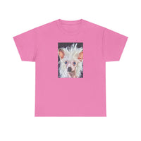 Chinese Crested Unisex Heavy Cotton Tee