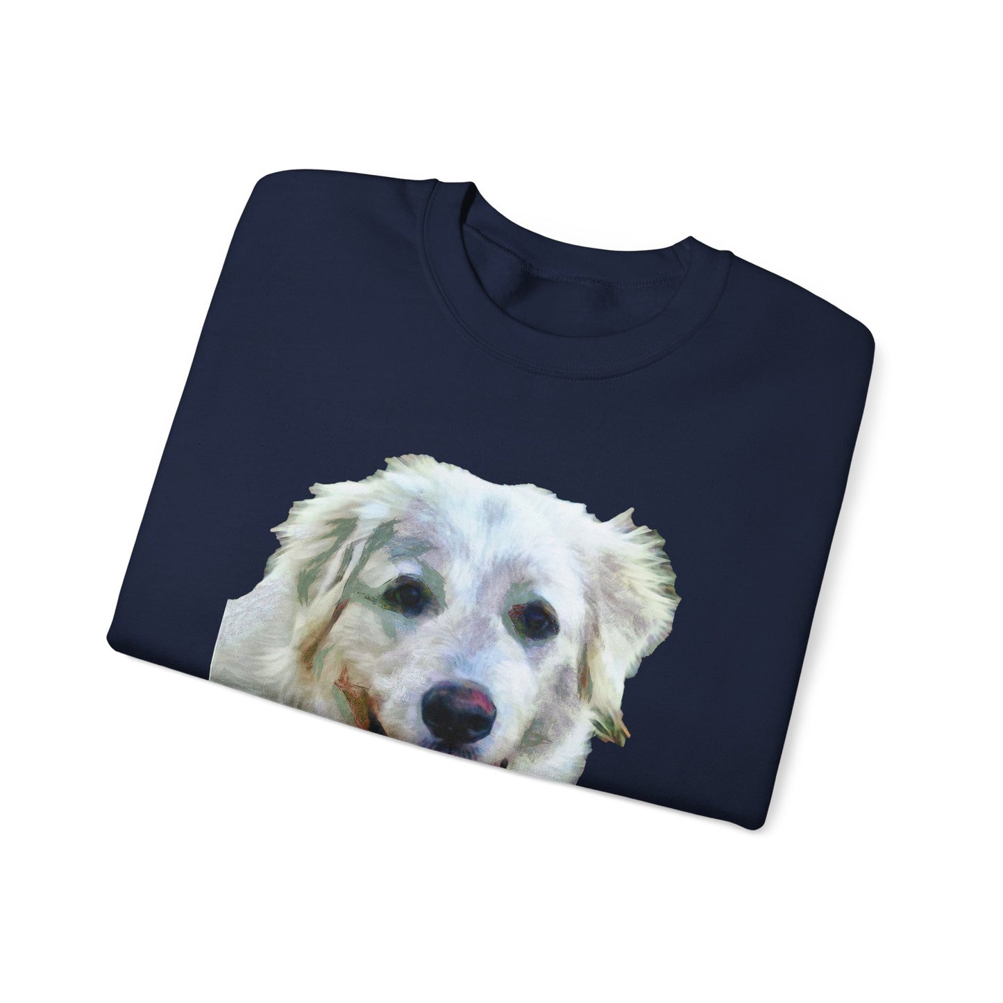 Great Pyrenees Unisex 50/50 Crewneck Sweatshirt