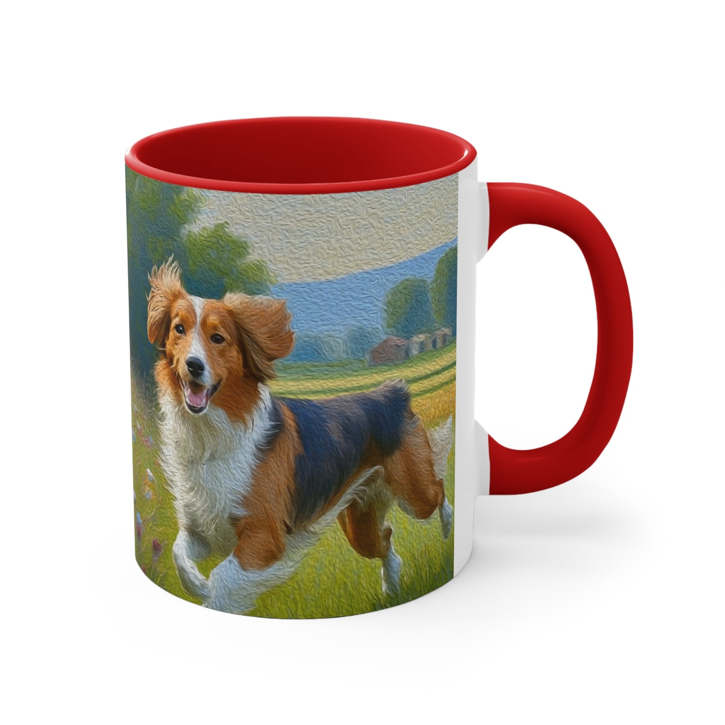 Nederlandse Kooikerhondje 11oz Ceramic Accent Mug
