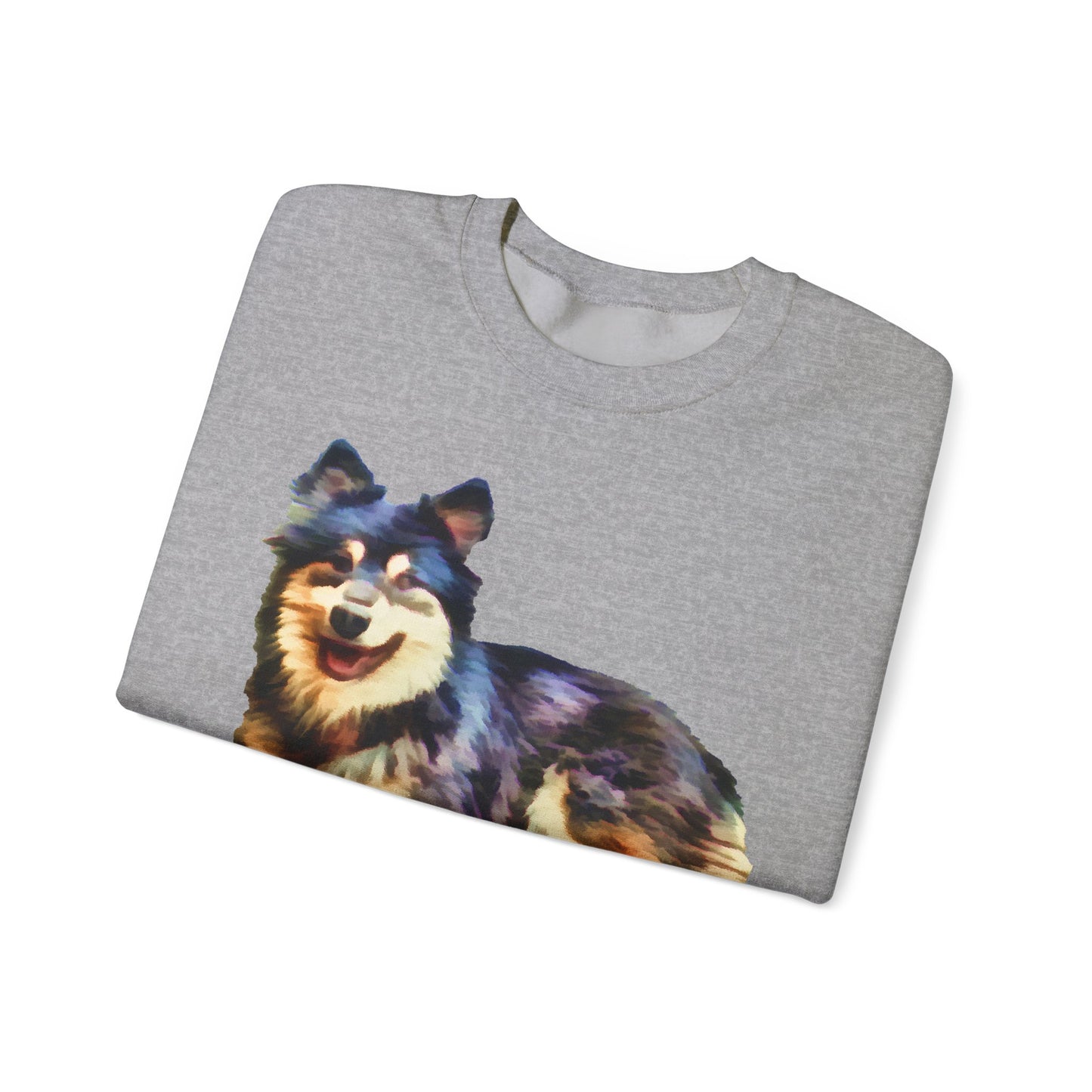 Finnish Lapphund Unisex 50/50 Crewneck Sweatshirt