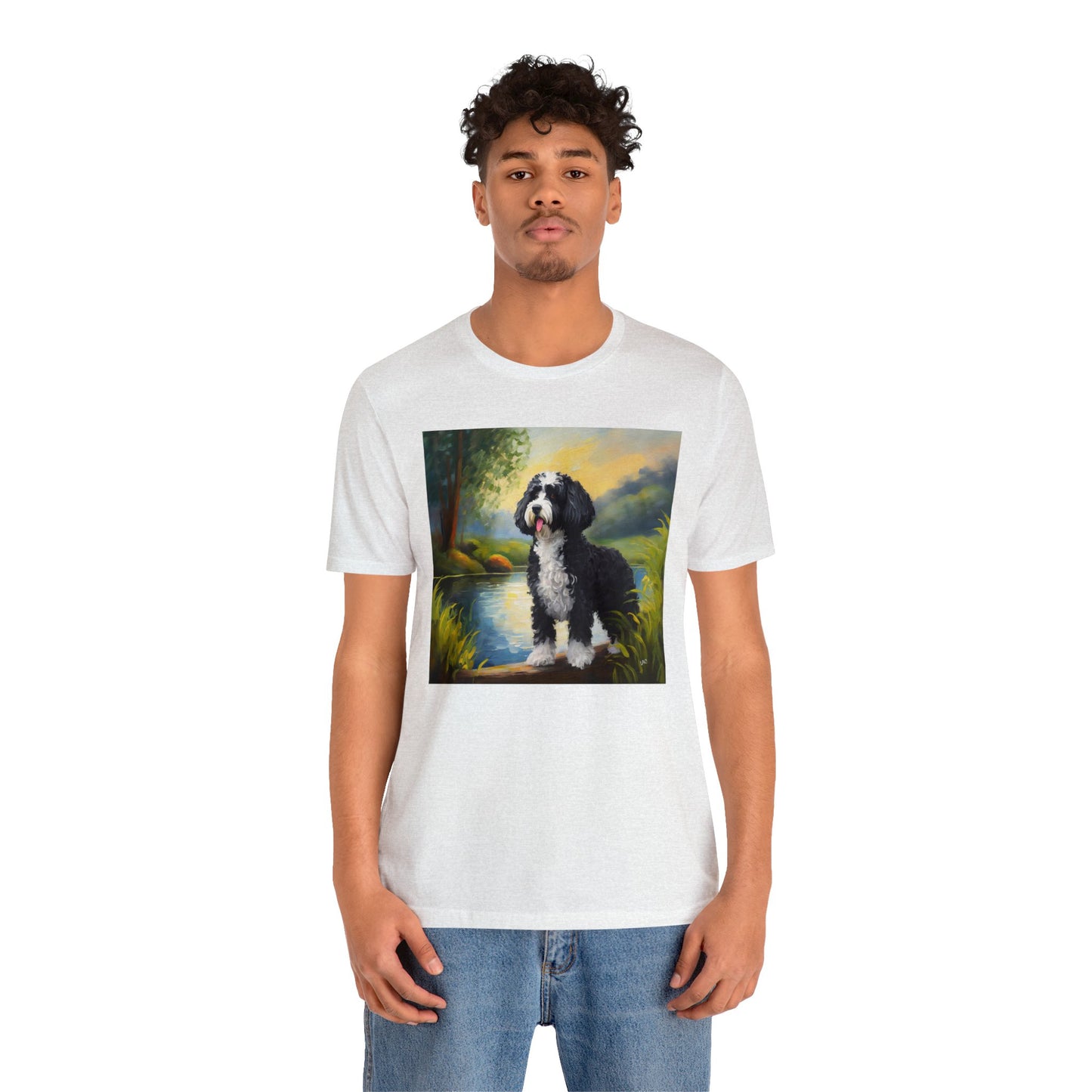 Portuguese Water Dog Jersey Short Sleeve Tee