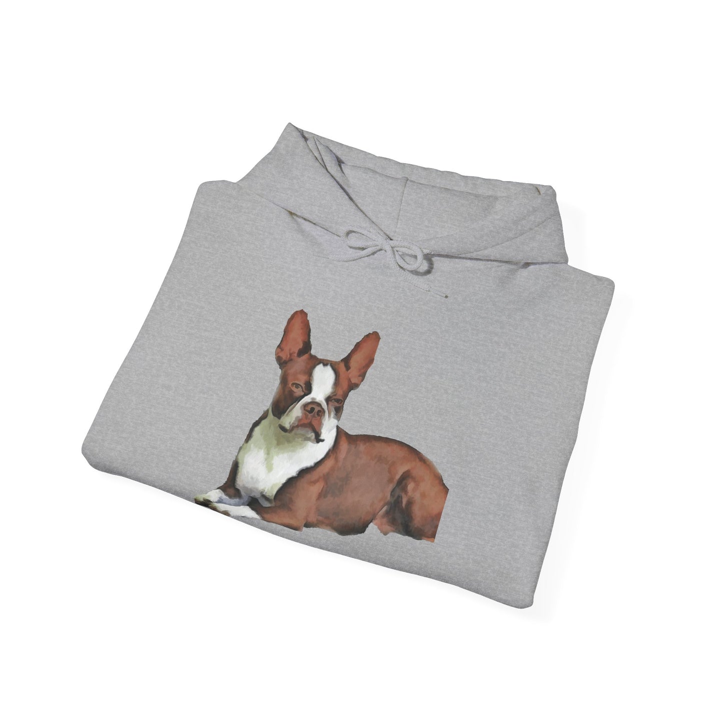 Boston Terrier 'Seely' Unisex 50/50 Hoodie