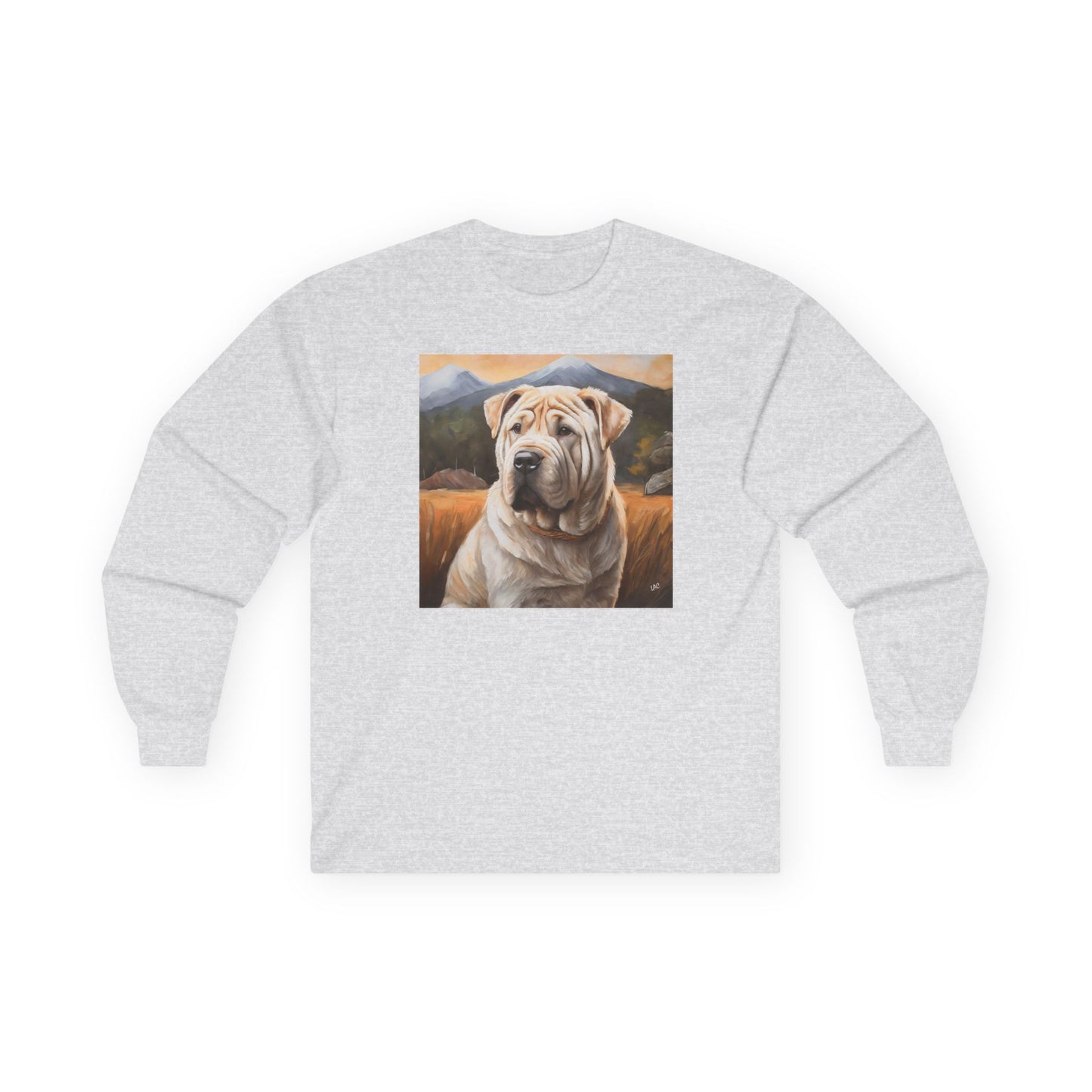 Chinese Shar-Pei Classic Cotton Long Sleeve Tee