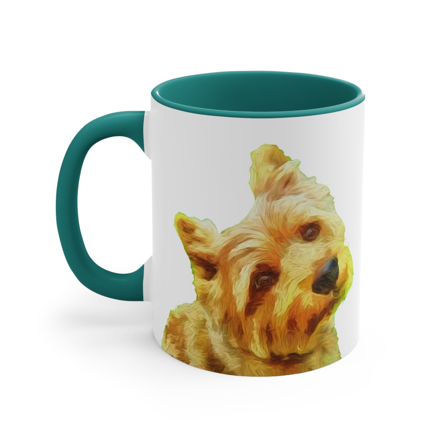 Norwich Terrier Accent Coffee Mug, 11oz