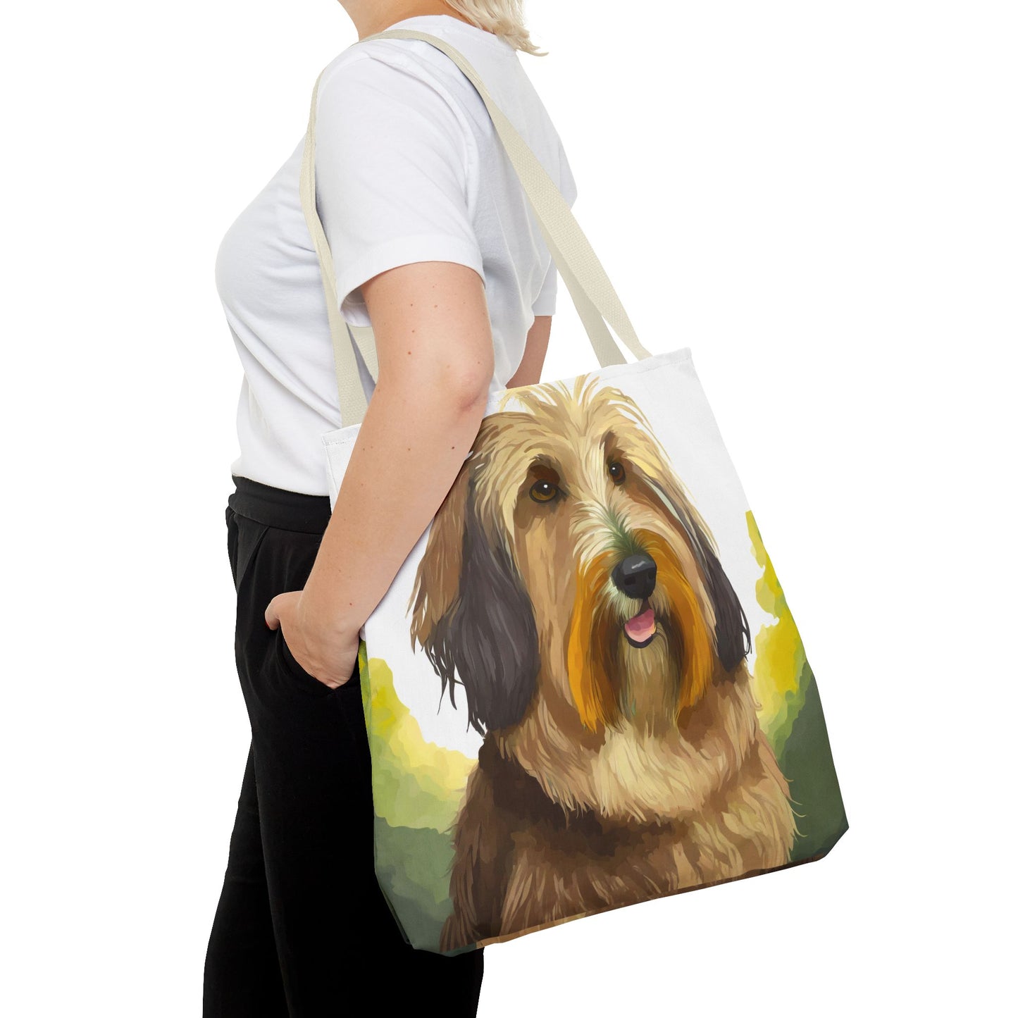 Bergamasco Sheepdog Tote Bag (AOP)