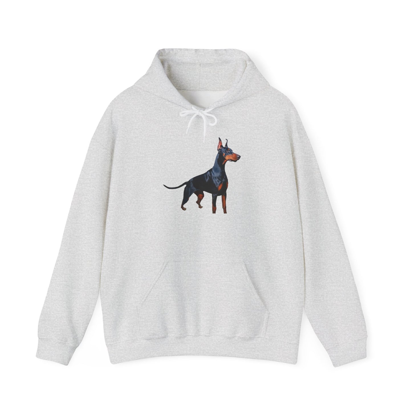 Doberman Pinscher #1 - Unisex 50/50 Hooded Sweatshirt