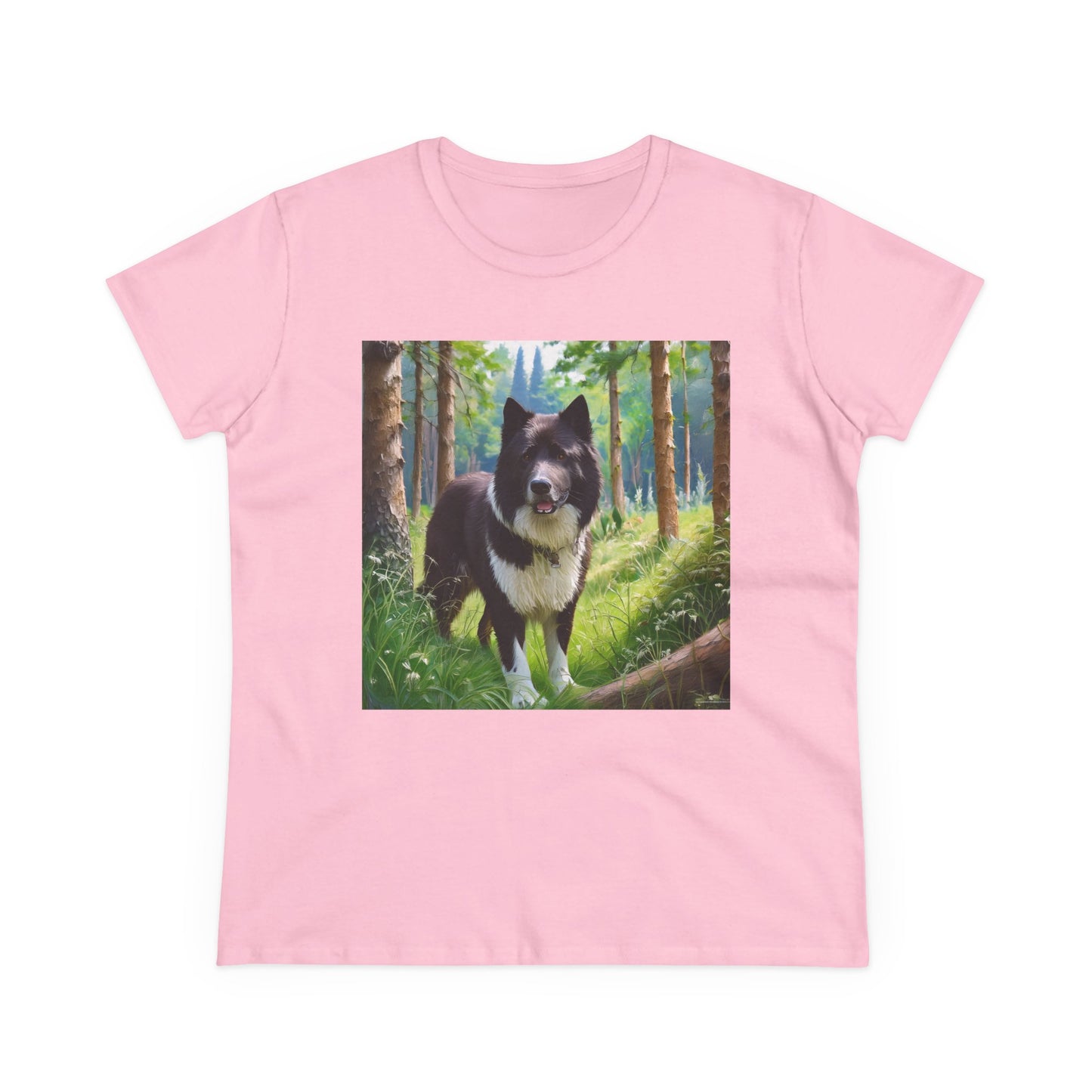 Karelian Bear Dog Women's Midweight Cotton Tee