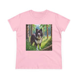 Karelian Bear Dog Women's Midweight Cotton Tee