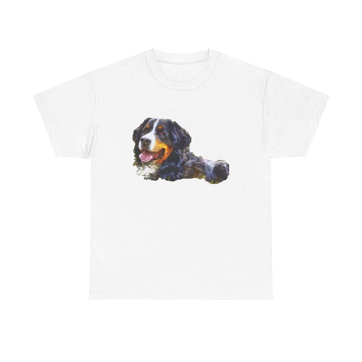 Bernese Mountain Dog Unisex Heavy Cotton Tee