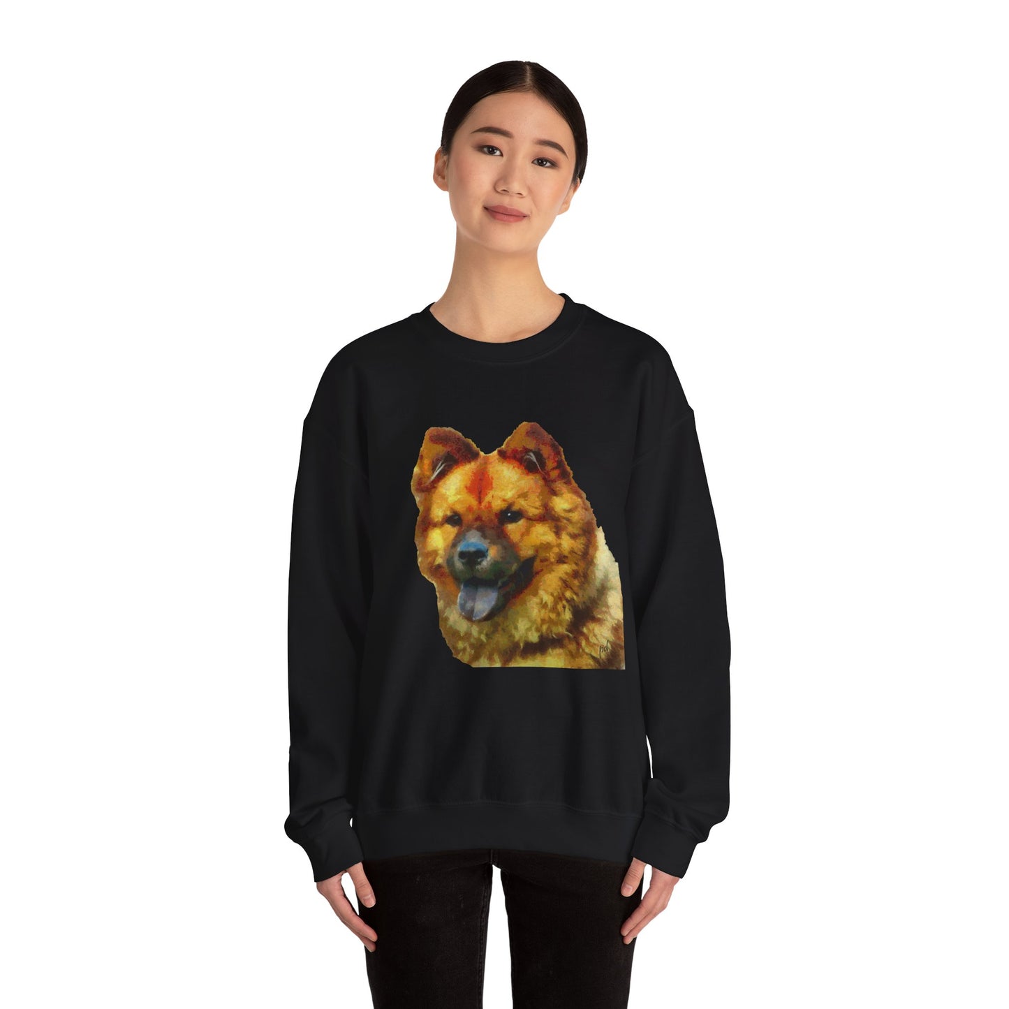 Chow 'Chung' Unisex 50/50 Crewneck Sweatshirt