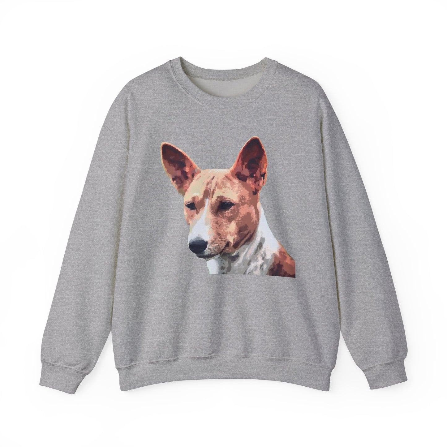 Basenji Unisex 50/50 Crewneck Sweatshirt: Yodel Your Style