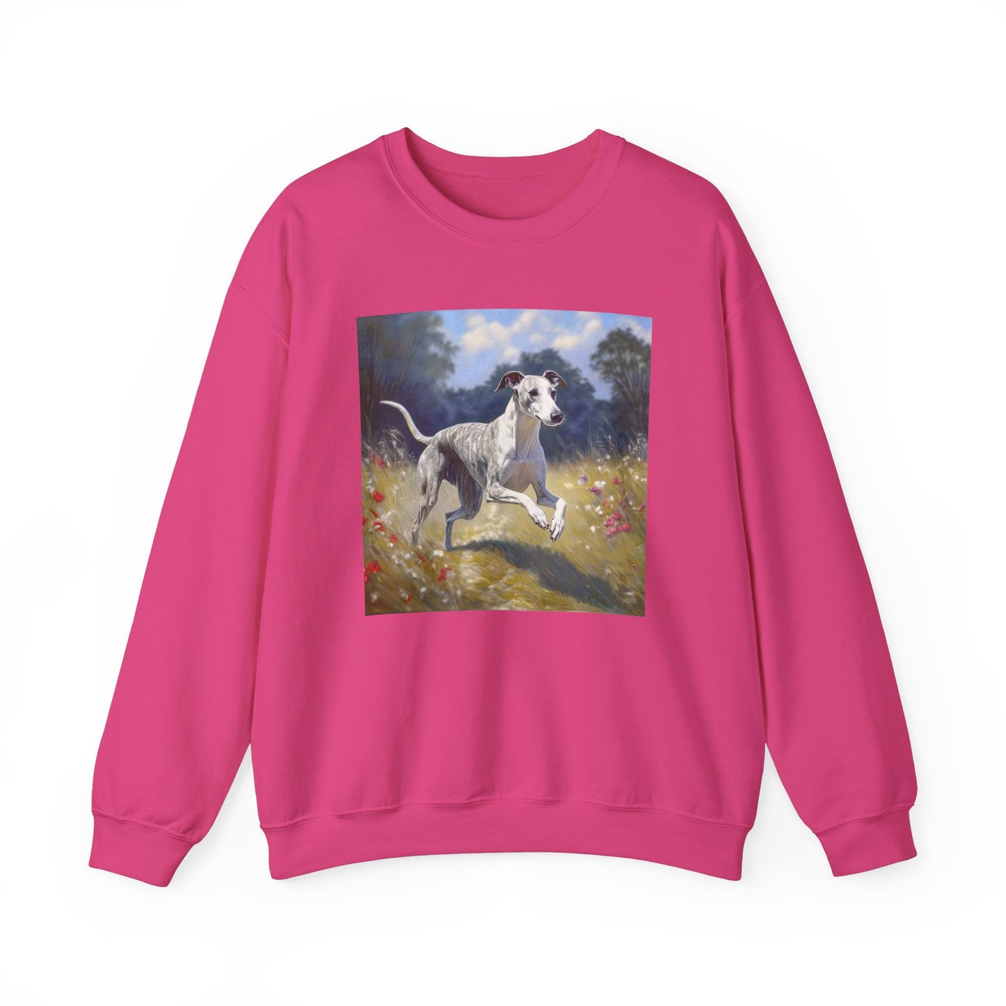 Whippet -- Unisex 50/50 Crewneck Sweatshirt