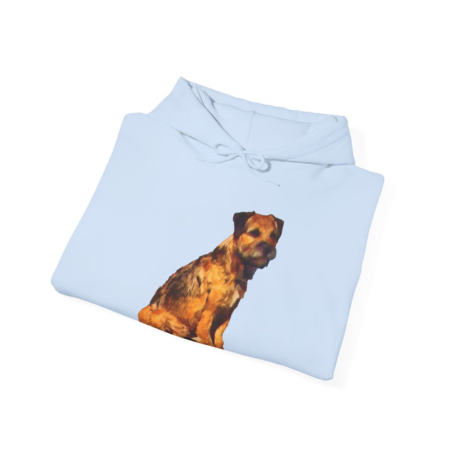 Charming Border Terrier 'Andrew' Unisex Hoodie